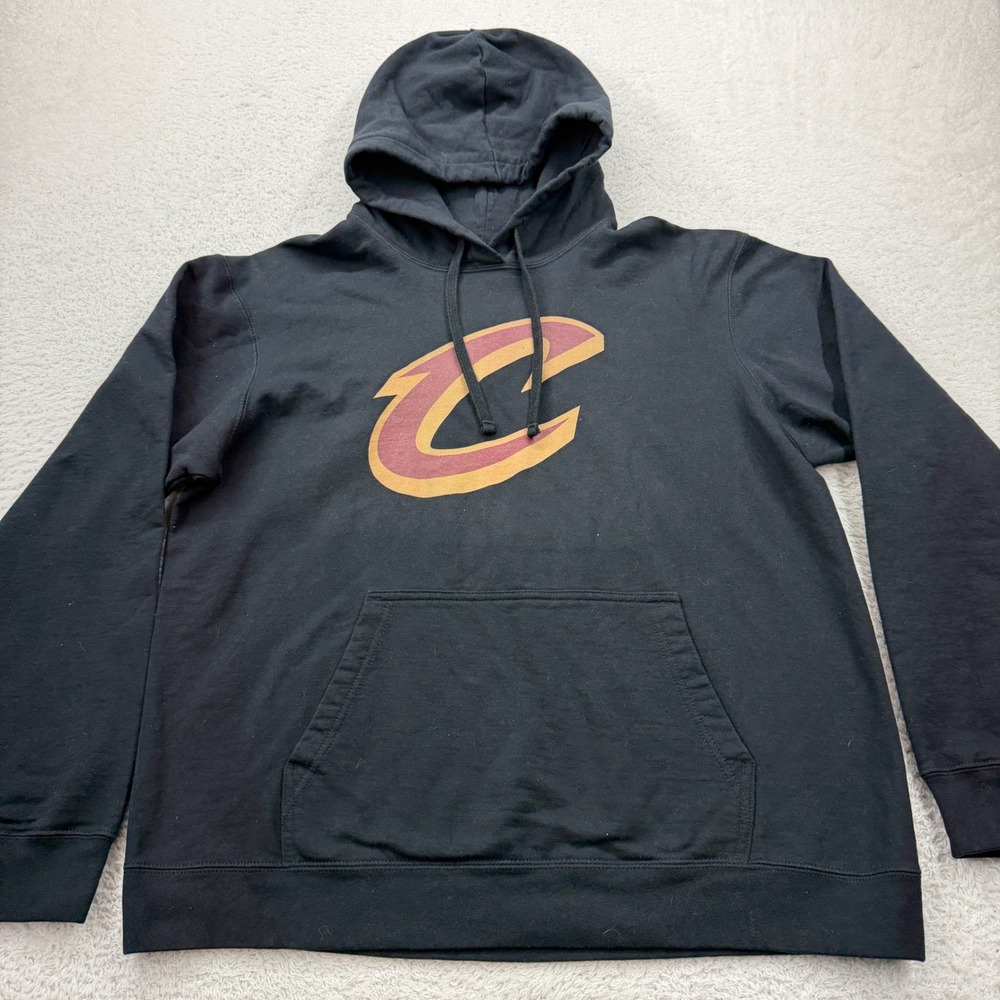 Fanatics Cleveland Cavaliers Black Hoodie Men's Size Large